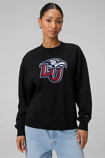 Liberty University Cozy Fleece Crew Neck Sweatshirt