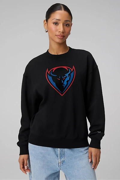 Depaul University Cozy Fleece Crew Neck Sweatshirt