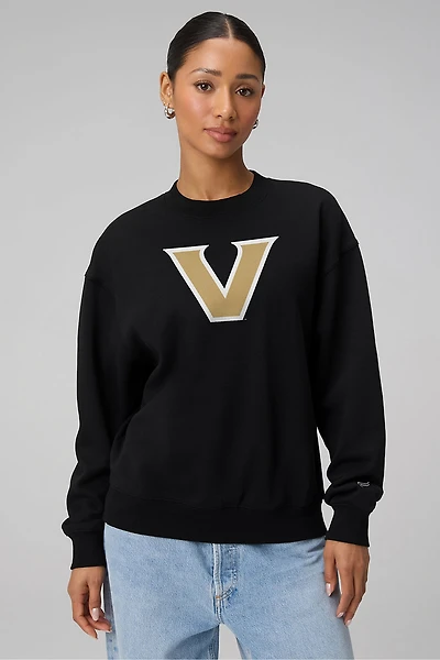 Vanderbilt University Cozy Fleece Crew Neck Sweatshirt