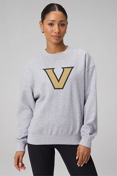 Vanderbilt University Cozy Fleece Crew Neck Sweatshirt
