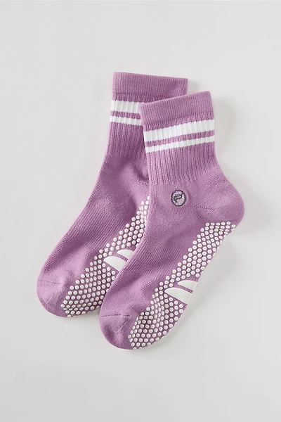 The Powerhouse Quarter Crew Grip Sock