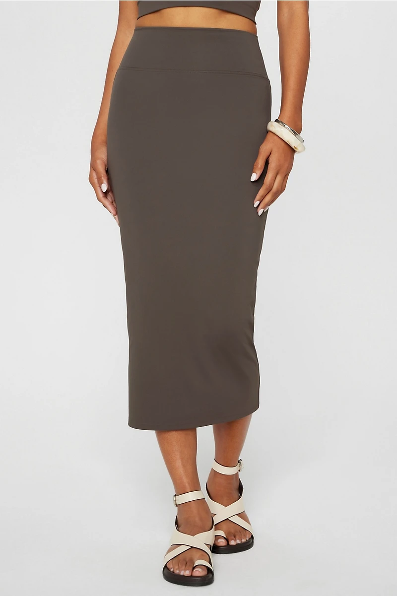 PureLuxe Midi Skirt