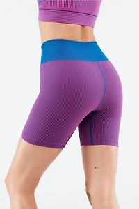 High-Waisted Seamless Rib Short