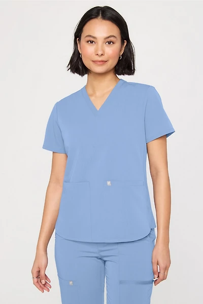 Method 2-Pocket Scrub Top (Petite Fit)