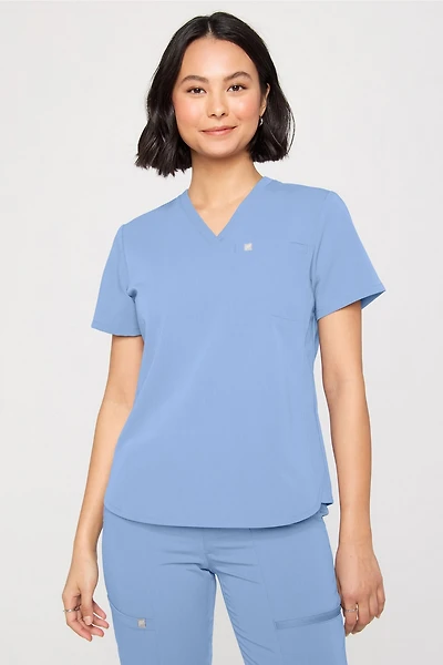 Vital 1-Pocket Scrub Top (Petite Fit)