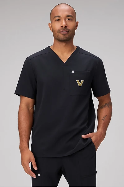 Vanderbilt University Helix 1-Pocket Scrub Top