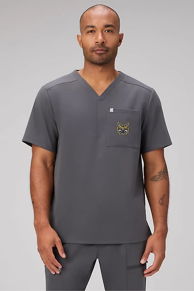 Quinnipiac University Helix 1-Pocket Scrub Top