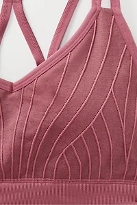 Low Impact Seamless Strappy Bra