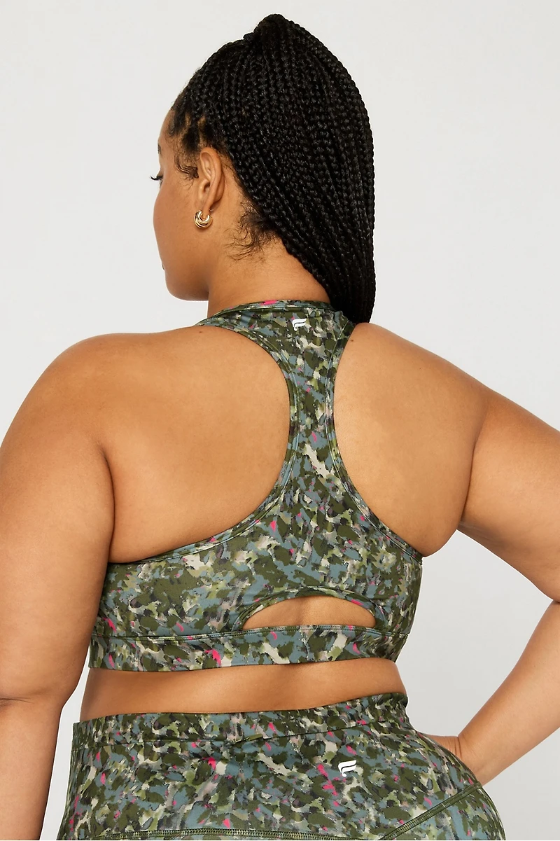 Essential Front Zip Medium Impact Sports Bra