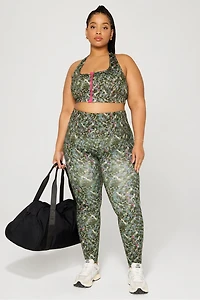 Essential Front Zip Medium Impact Sports Bra
