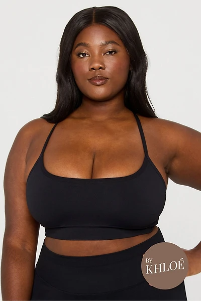 Sleek Seamless Strappy Low Impact Bra