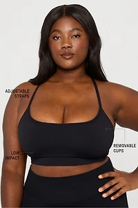 Sleek Seamless Strappy Low Impact Bra