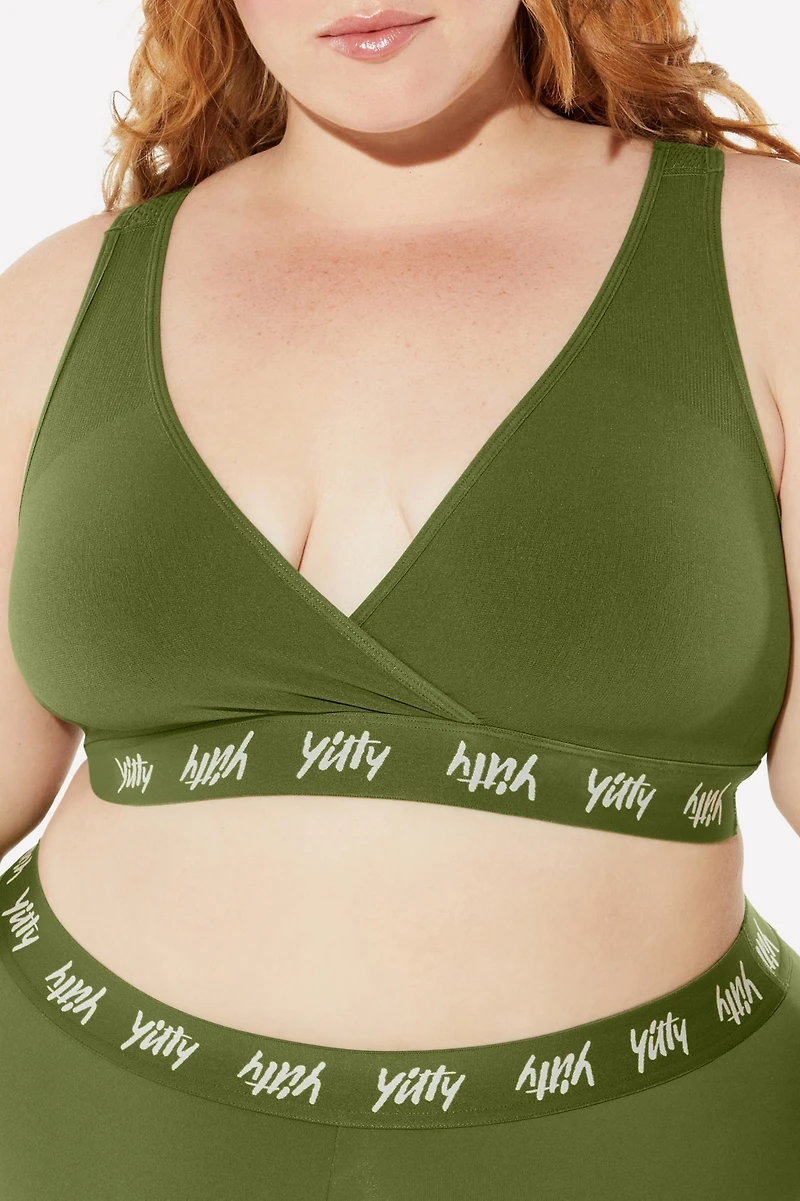 Cross-Front Bralette