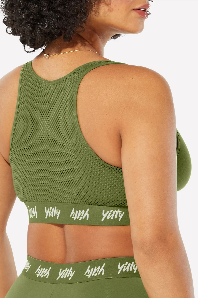Cross-Front Bralette