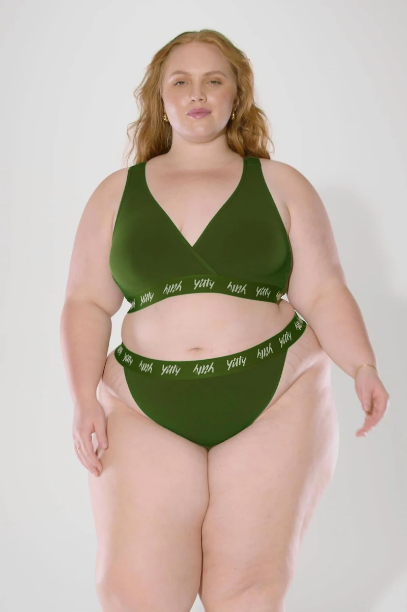 Cross-Front Bralette