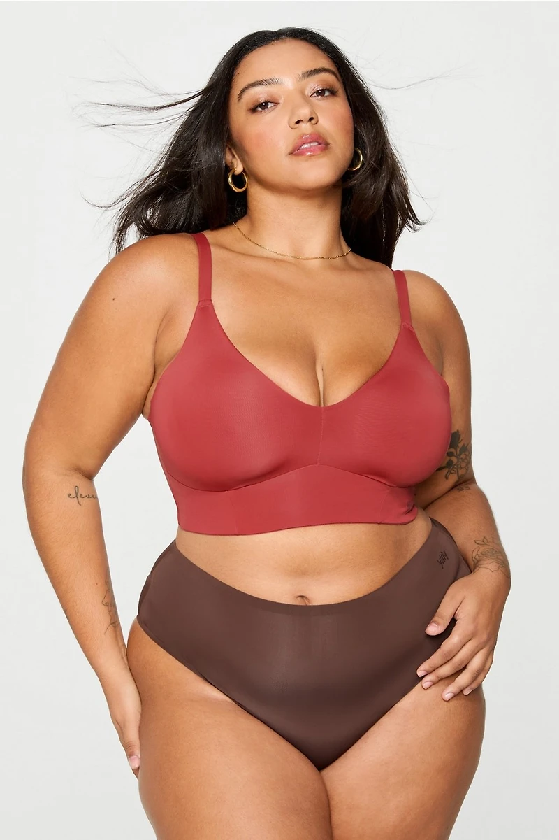Smoothed Reality Plunge Bra
