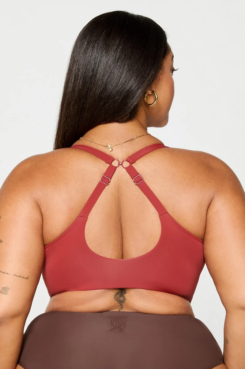 Smoothed Reality Plunge Bra