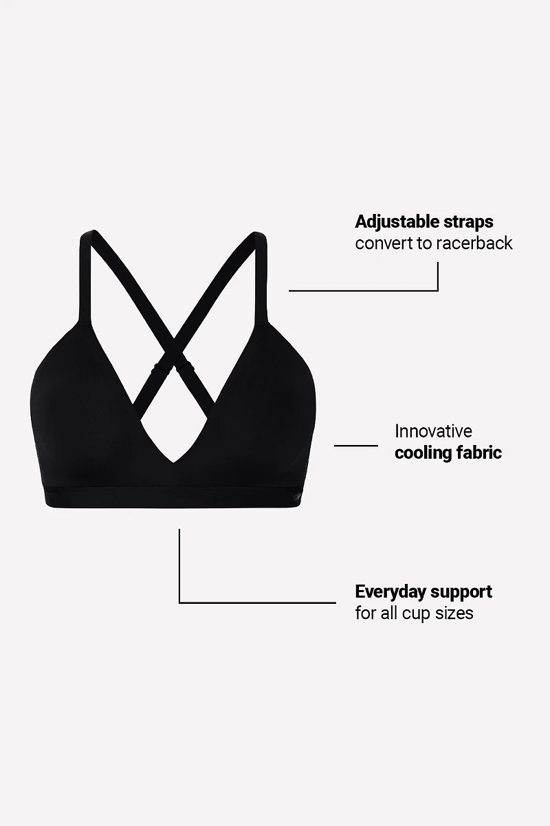 Smoothed Reality Plunge Bra