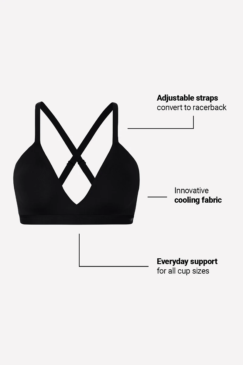 Smoothed Reality Plunge Bra