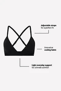 Smoothed Reality Triangle Bralette