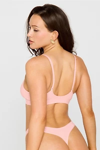 Snug Cotton Triangle Bralette