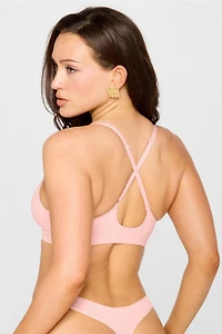 Snug Cotton Triangle Bralette