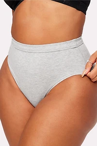 Snug Cotton High Waist Brief