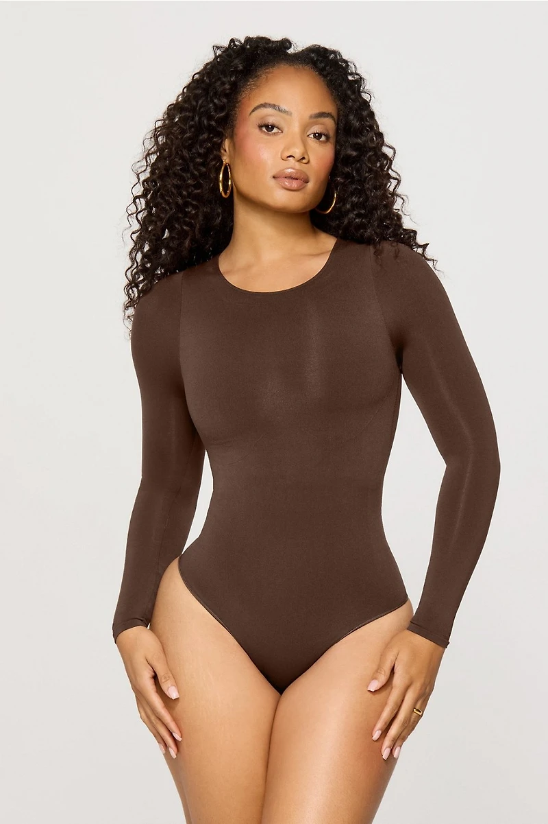 Nearly Naked Shaping Longsleeve Bodysuit