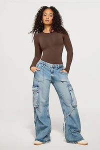 Nearly Naked Shaping Longsleeve Bodysuit