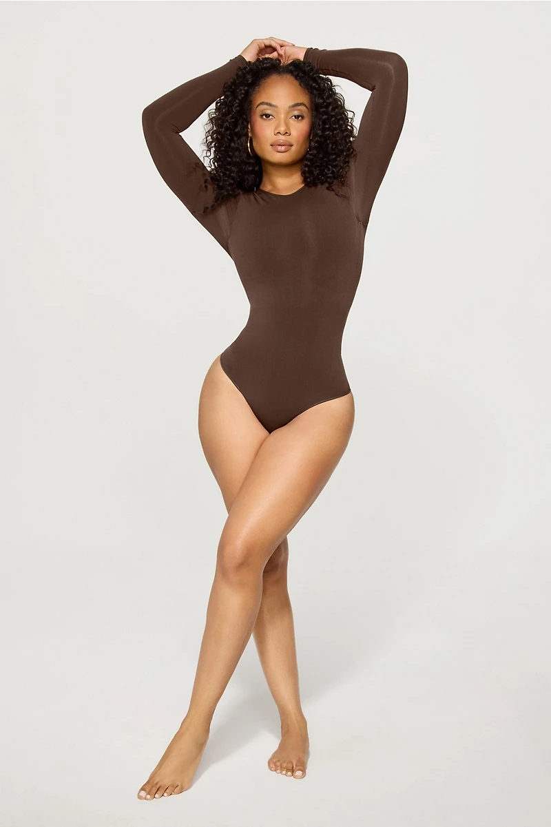 Nearly Naked Shaping Longsleeve Bodysuit