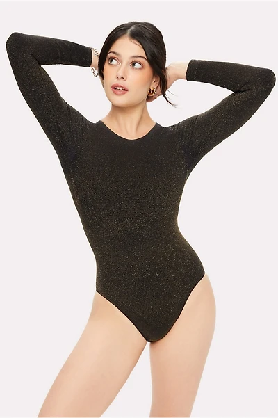 Nearly Naked Luxe Shapewear Long Sleeve Bodysuit