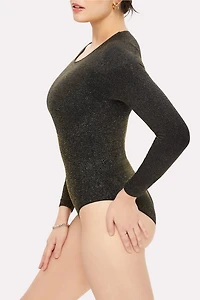 Nearly Naked Luxe Shapewear Long Sleeve Bodysuit