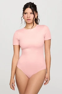 Snug Cotton Short Sleeve Brief Bodysuit