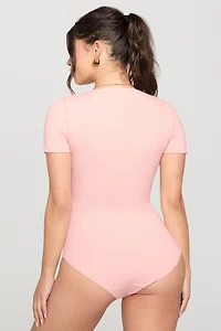 Snug Cotton Short Sleeve Brief Bodysuit