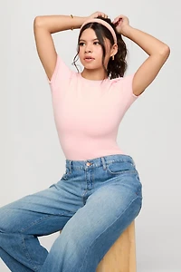 Snug Cotton Short Sleeve Brief Bodysuit