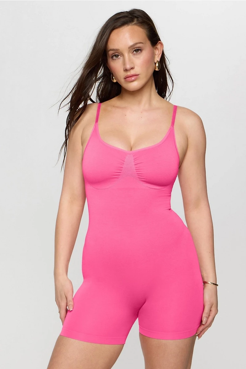 Smooth As Hell Shaping Short Onesie