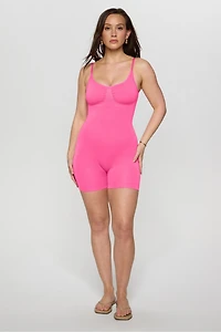 Smooth As Hell Shaping Short Onesie