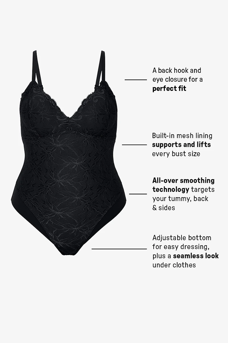 Smoothing Lace Bodysuit