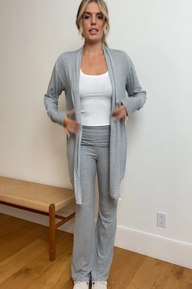 Soft Rib Cardigan