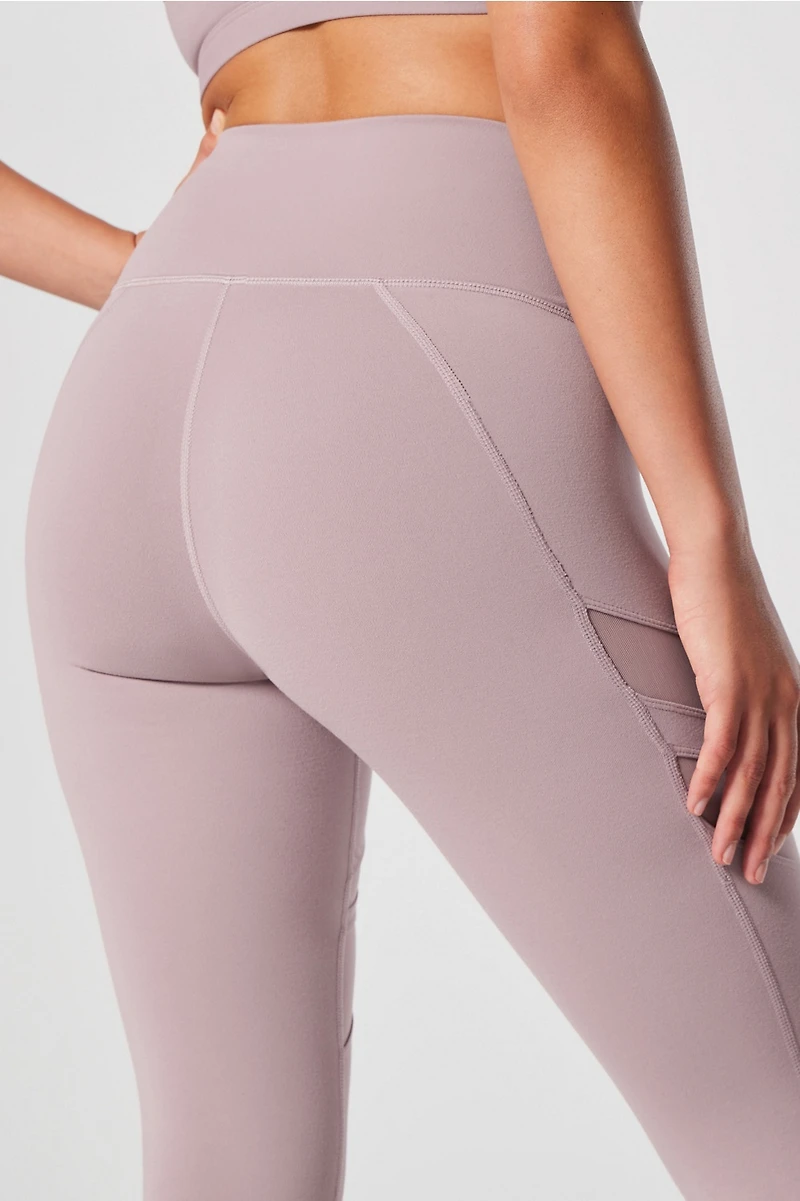 Powerhold® High-Waisted Mesh Paneled 7/8 Legging