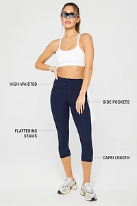 Oasis PureLuxe High-Waisted Capri