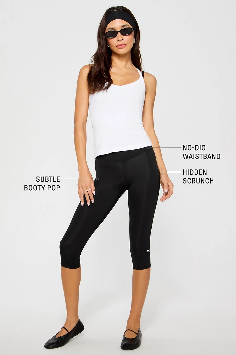 PureLuxe High-Waisted TLC Capri