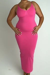 Smooth As Hell Shaping Maxi Dress