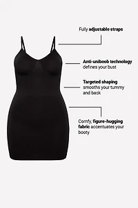 Smooth As Hell Shaping Mini Dress