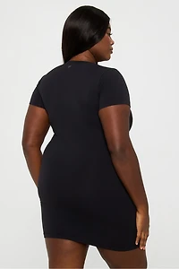 Seamless Short-Sleeve Dress