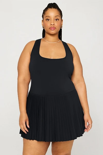 Hot Shot Pleated Dress Ultra Mini