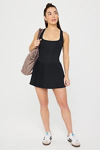 Hot Shot Pleated Dress Ultra Mini