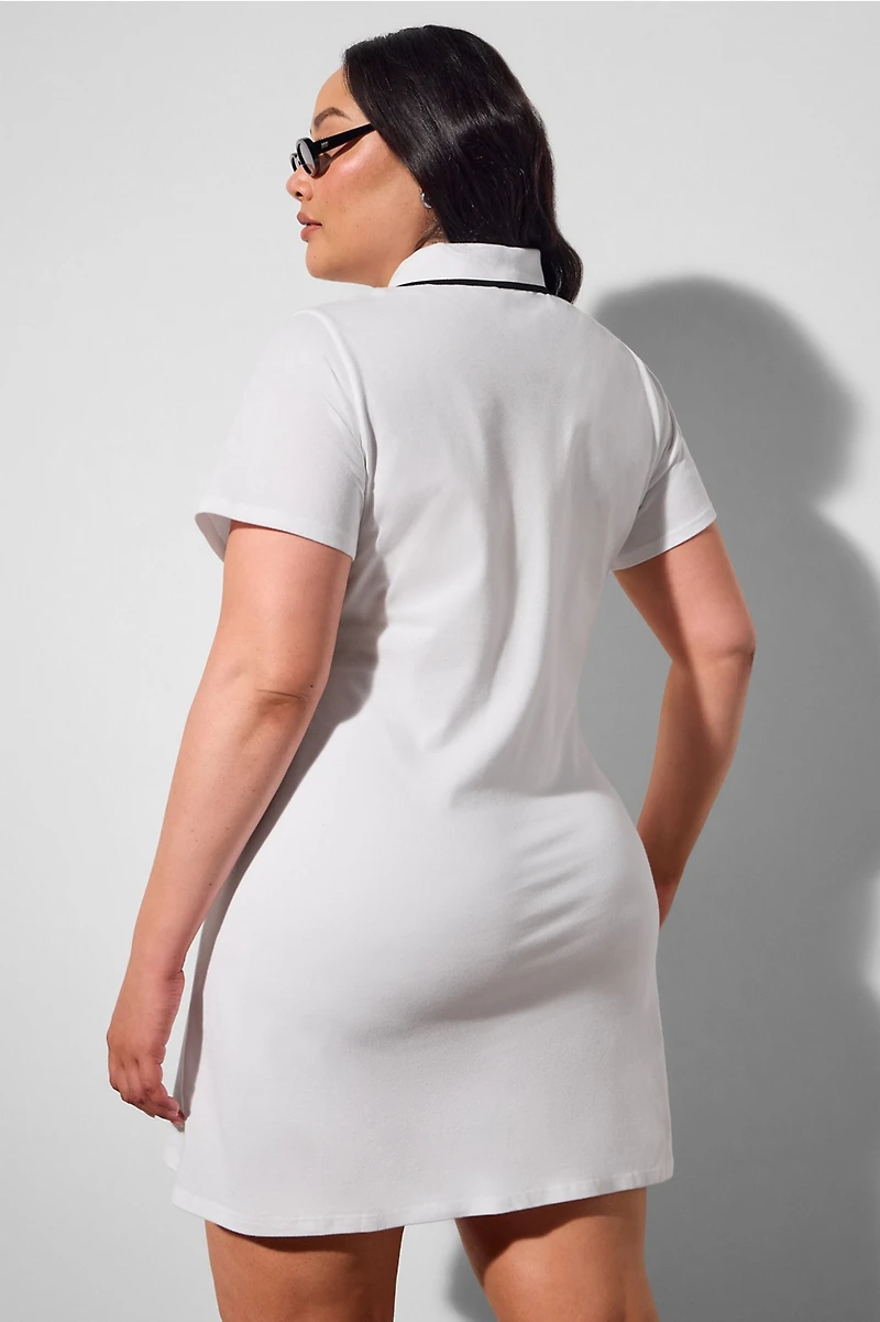 Pique Polo Dress