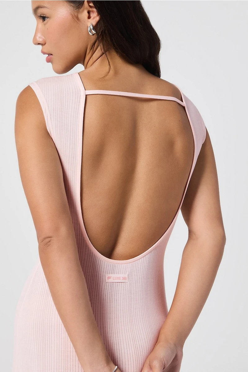 Luxe360 Rib Maxi Dress