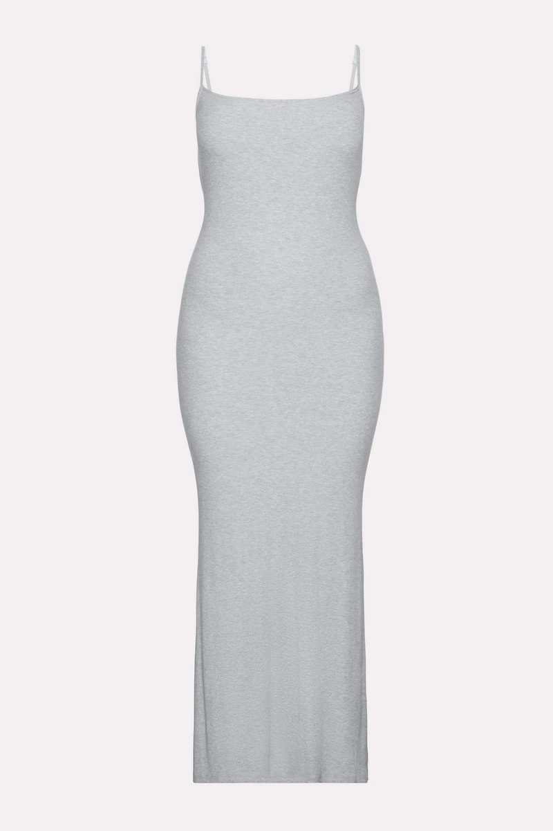 Soft Rib Maxi Dress